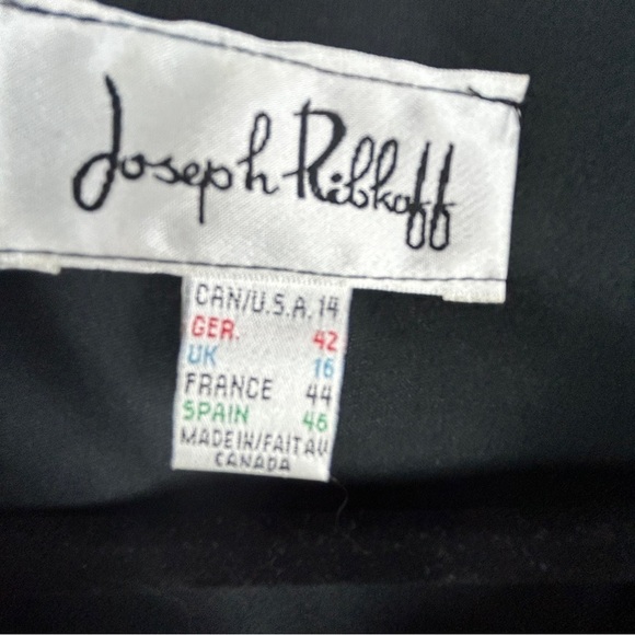 Joseph Ribkoff Brown Sequin Snake Skin Print Full Zip Jacket Size 14 - Picture 5 of 12